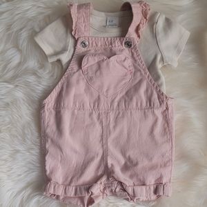 Baby Shortalls Set (4-6M)